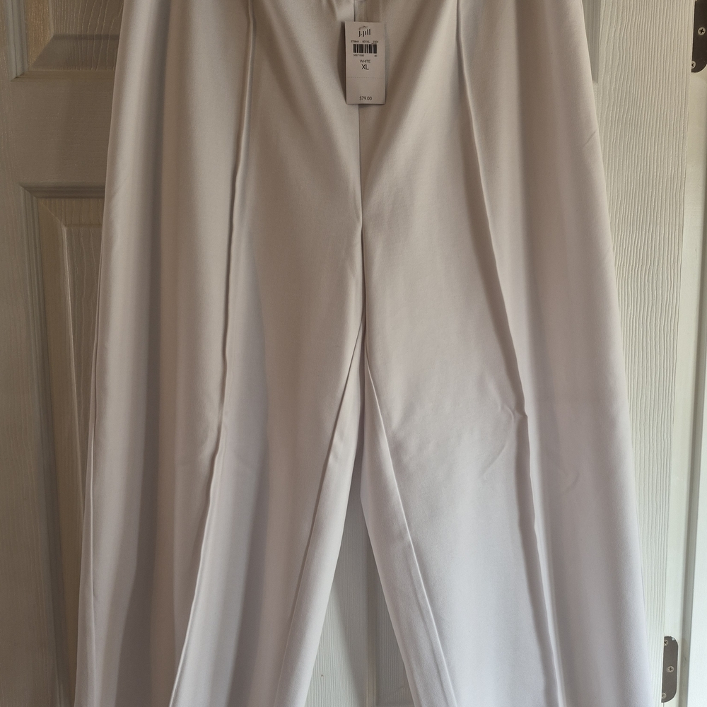 J. Jill White Crop Wideleg